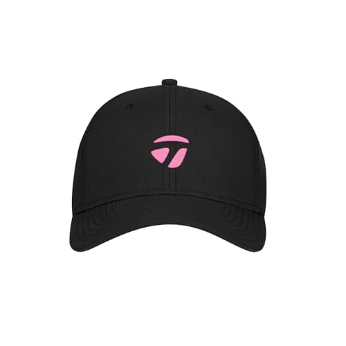 Image of TaylorMade Radar Hat Black/Neon Pink
