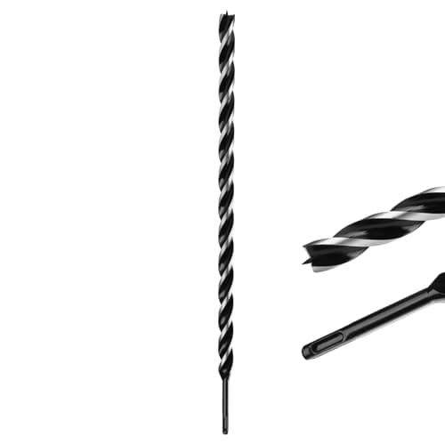 Image of MOXPIFY Extra Long 22mm x 600mm Auger Drill Bit SDS Plus, SDS Wood Auger Drill Bits for Woodworking
