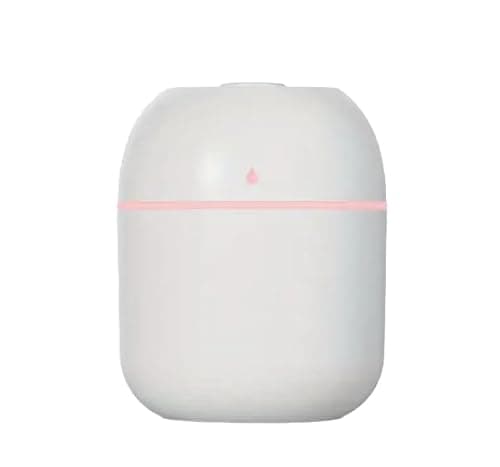 Image of Generic Mini Essential Oil Diffuser - Aromatherapy Diffuser for Home, Bedroom - Portable, USB Powered, White, Plastic