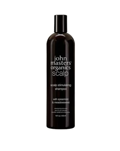 Image of JMO Scalp Shampoo for Men & Women - With Organic Spearmint Leaf, Meadowsweet Extract & Eucalyptus Oil - For Healthy Scalp and Hair - 473 Milliliters