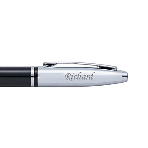 Image of Cross Calais Ball Pen Black & Chrome