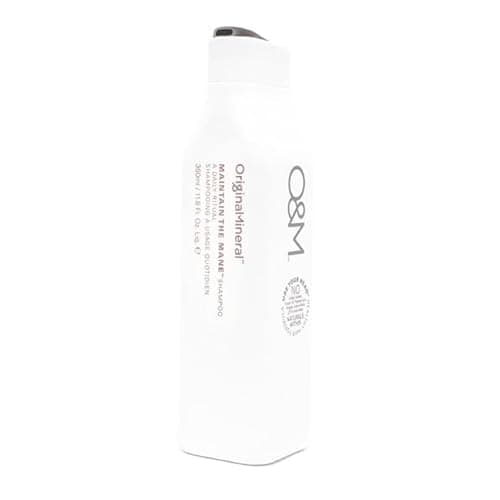 Image of O&M Maintain The Mane Shampoo 350ml – For Daily Use – Colour Safe, Sulfate-Free, Vegan, PETA Certified, No Parabens, Silicones, MIT or Gluten – Australian Made in Recycled PCR Packaging