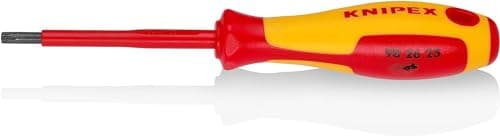 Image of KNIPEX Screwdrivers for Torx Screws Insulating Multi-Component Handle, VDE-Tested 185 mm, 98 26 25