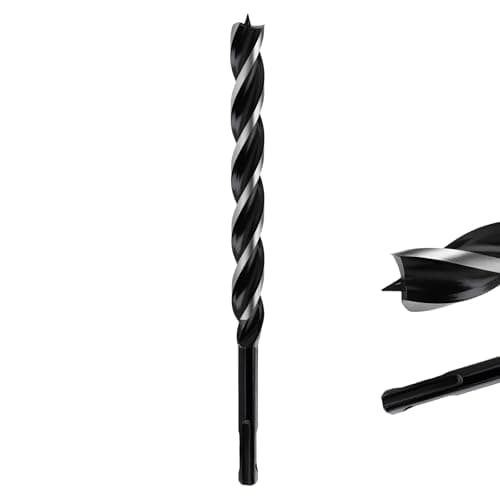 Image of MOXPIFY Extra Long 16mm x 230mm Auger Drill Bit SDS Plus, SDS Wood Auger Drill Bits for Woodworking