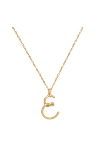 Image of Kate Spade New York ONE IN A MILLION E pendant, Gold