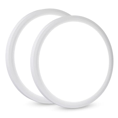 Image of Befurglor 18W LED Ceiling Lights,2000LM Daylight White 5000K Round Ceiling Lights Ø 23cm White 2 Pack,Waterproof IP44,150W Equivalent,Flush Ceiling Light for Living Room,Bedroom, Office