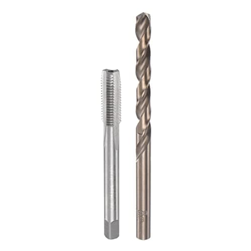 Image of sourcing map Tap & Bit Sets, 5/16-24 UNF 2B Straight Flute Machine Thread Milling Tap, 6.8mm M35 Cobalt High Speed Steel (HSS-CO) Twist Drill Bit