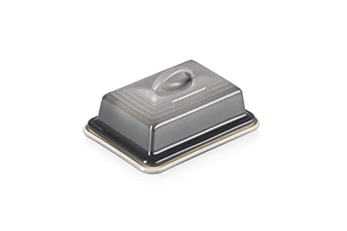 Image of Le Creuset Stoneware Butter Dish, 900 g, 17 x 12.5 x 9 cm, Flint, 70837174440000