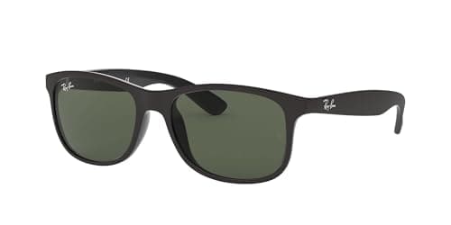 Image of Ray-Ban Andy RB4202 606971 - Non-polarized sunglasses, matte black / dark green, 55 mm