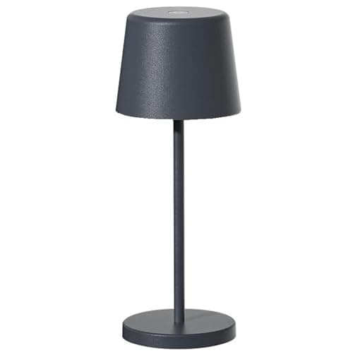 Image of Lumisky Mini Rock-White LED Touch Wireless Aluminium Table Lamp Dimmable H22cm