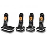 Image of BT BT7610 QUAD Cordless Phone with Answering Machine (Hands Free Functionality)