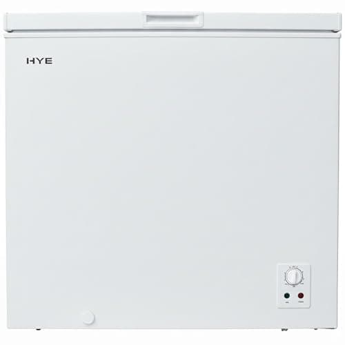 Image of Chest Freezer - 205L Freezer, Quiet 42 dB Operation, Mechanical Temperature Control, Freestanding Design, White, Perfect For Kitchens, Garages & Utility Rooms - RF01CF205W24