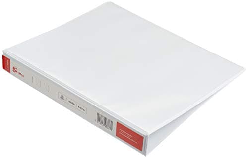 Image of 5 Star A4 Ring Binder Presentation Folder 4 D-Ring 25mm White (Pack of 10)
