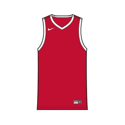Image of NIKE Mens Team25 Basketball Stock Jersey - University Red