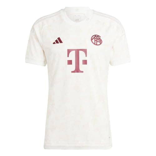 Image of adidas mens Adidas Bayern Munich 23/24 Third Jersey, Off-white, Large