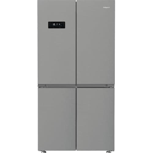 Image of Hotpoint American Fridge Freezer - Inox - E Rated