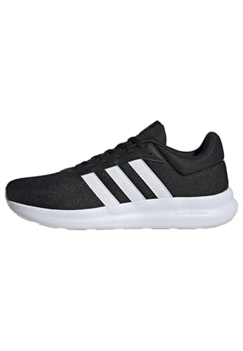 Image of adidas Men's LITE Racer 4.0 Shoes, Core Black/Cloud White/Grey Five, 7 UK