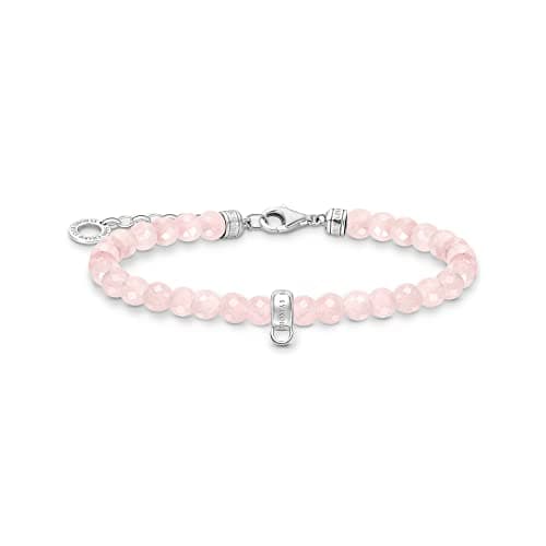 Image of Thomas Sabo Bracelet with pink pearls 925 Sterling Silver