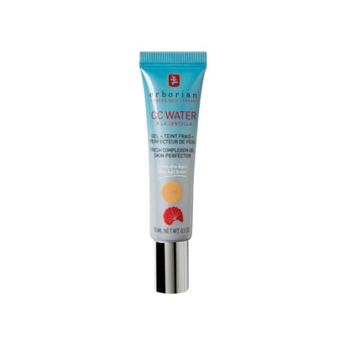 Image of Erborian - CC Water with Centella Asiatica - Skin Perfecting Face Care with Hyaluronic Acid - Korean Skin Care Face Moisturizer - CC Water Doré 15 ml