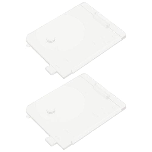 Image of eMagTech 2 Pcs Sewing Machine Skateboard Shuttle Core Cover Plate 68003566 Compatible with Singer Fashion Mate 3333 3337 3342