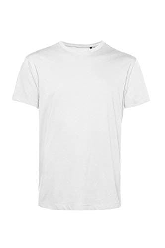 Image of B&C Collection TU01B Men's #Organic E150 Tee - White - Large