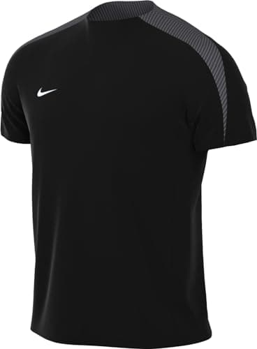 Image of NIKE Men's M Nk Df Strk Top Ss, Black/Black/Anthracite/White, S