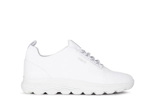 Image of Geox Womens D Spherica Sneakers, White, 4 UK