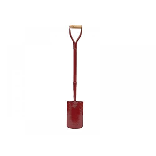 Image of Faithfull FAIASDS All Steel Contractors Treaded Digging Spade MYD Handle, Red