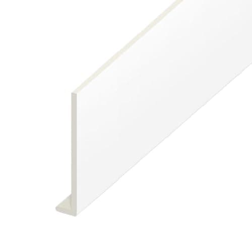 Image of uPVC Fascia Boards Cover Capping Board White - Window Sill Cover Board - 5m Length x 225mm Wide