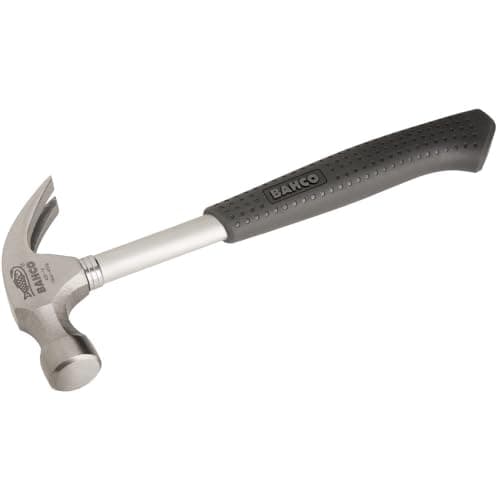 Image of Bahco 429-16 Claw Hammer Steel 16Oz, Silver/Black