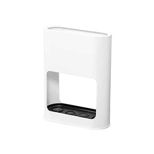 Image of Verve Jelly Umbrella Stand Rack, Plastic Umbrella Holder with Hydroscopic Tray, Small Umbrella Rack Space Saving for Folding Umbrellas, Umbrella Bucket for Indoor Home Office
