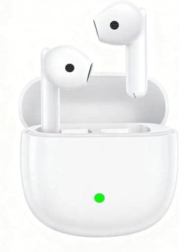 Image of Wireless Earbuds,HiFi Stereo Sound Bluetooth 5.4Headphones with Noise Cancelling Mic,48H Playtime Noise Cancelling in Ear Earphones, IPX7 Waterproof Touch Control Stereo Bass Ear Buds for iOS Android