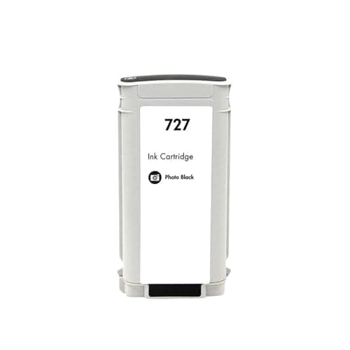 Image of 727 HP727 Ink Cartridge 130ML 300ML,Compatible For HP DesignJet T920 T2500 T930 T1530 T2530 T1500 Printer(1PC Photo Black)