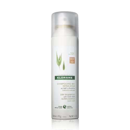 Image of Klorane - Extra-Gentle Dry shampoo with Oat milk - Tinted - Brown to Dark Hair, 150ml