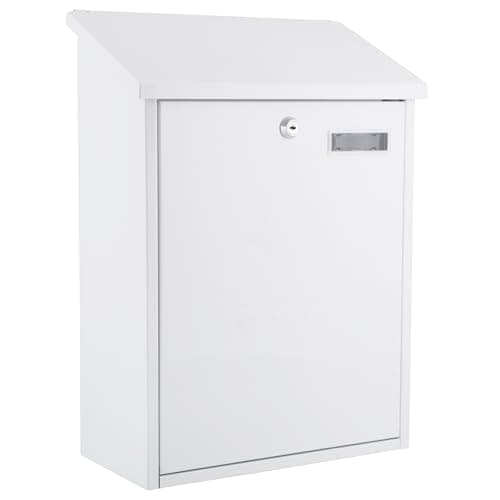 Image of NW Sterling MB04 Grand Post Box - White