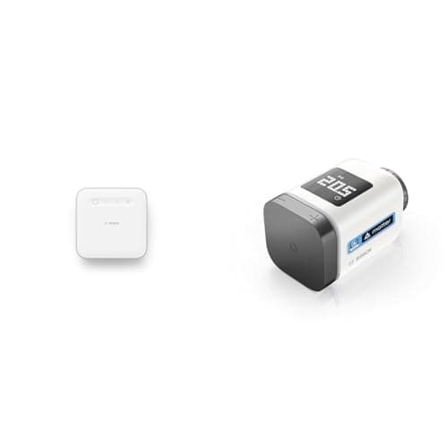 Image of Bosch Smart Home Smart Radiator Thermostat Starter Set, 1x Controller II, 2x Radiator Thermostat II [+M] anthracite
