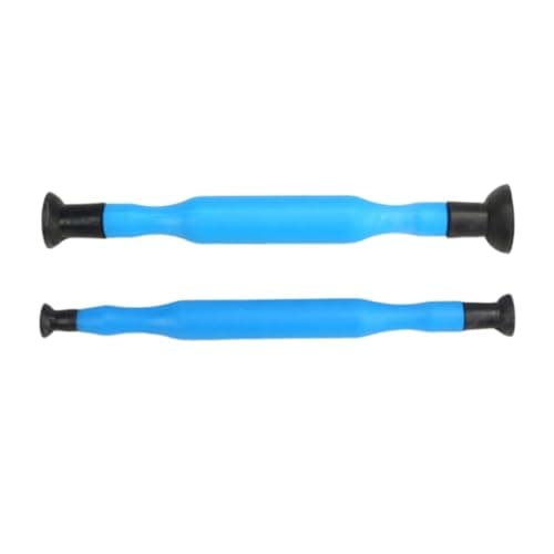 Image of CVUTOVO 2pcs Blue Rubber Grinding Rods for Engine Valves Manual Double Ended Valve Lapping Tools with Suction Cups and Car Repairing on Small and Large Vehicles