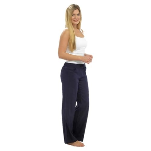 Image of Tom Franks Women's Trousers Blue Dark Blue Navy UK 14