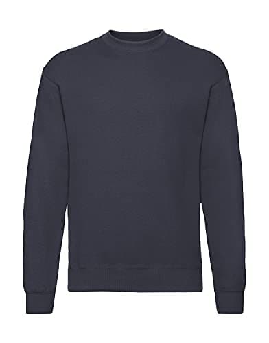 Image of Fruit of the Loom Men's classic sweatshirt, Blue - Dark Navy, XXL