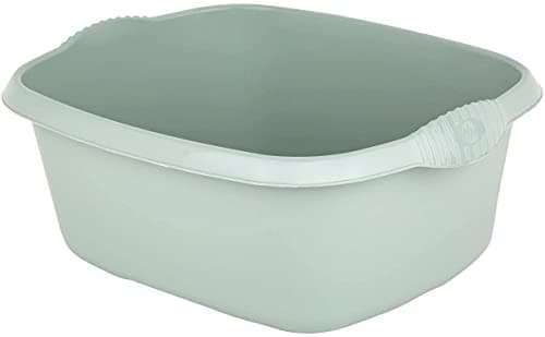 Image of Wham Silver Sage High Grade Rectangular Rectangle Washing Up Bowl Basin