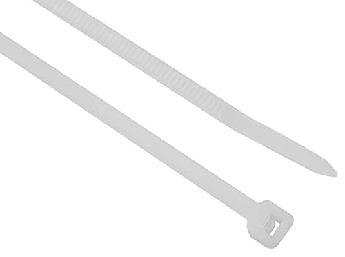 Image of Pro Power 200X2.5 mm NAT 100PK Cable Ties, Natural, 200 mm x 2.5 mm, Pack of 100