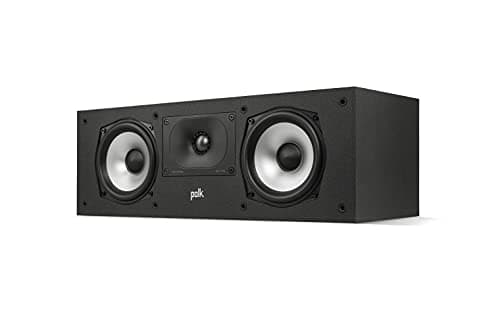 Image of Polk Audio Monitor XT30 High-Resolution Center Channel Speaker, Hi-Res Certified Performance, Dolby Atmos Certified & DTS:X Compatible, Black