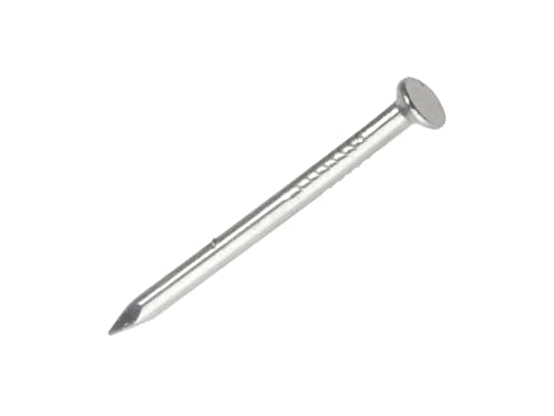 Image of Forgefix Masonry Nails Light Gauge 2.5 x 35mm – Pack of 100 | Hardened Steel Nails for Brick, Block & Concrete | Durable Fixings for Light Masonry Applications