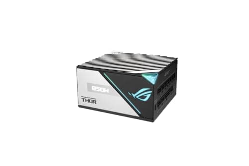 Image of ASUS 90YE00L2-B0NA00 ROG Thor 850W 80 Plus Platinum II Fully Modular Power Supply Unit with OLED display and Aura Sync