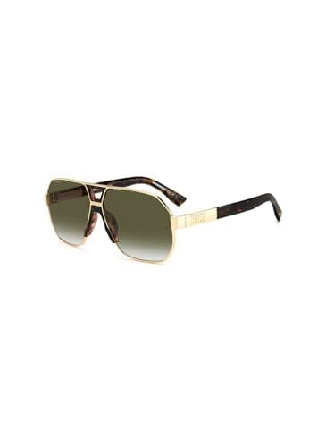 Image of Dsquared Dsq D2 0028/s 06J/9K GOLD HAVANA Sunglasses Unisex Metal, Standard, 12