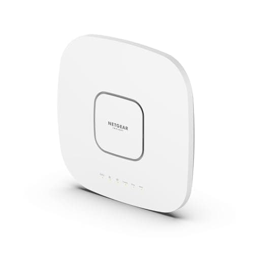 Image of NETGEAR Wireless Access Point (WAX638E), WiFi 6E Access Point with Ethernet, PoE Dual-Band AXE7800, 4 Yr Insight Remote Management Included, Powered or AC Adapter (not Included)