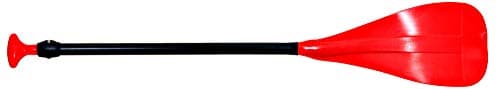 Image of H2o Kayaks Red Childs Glide Adjustable 2-part Aluminium Stand Up Paddle Board Paddle Adjustable Length 122 cm - 168 cm (in 2 parts of maximum 119 cm)