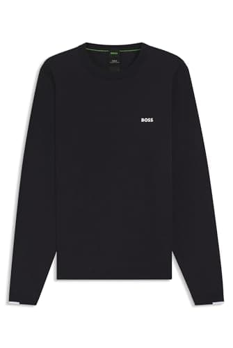 Image of BOSS Mens Crew Neck Jumper Dark Blue M