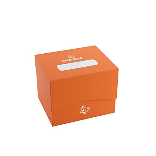 Image of Gamegenic | UNIT Side Holder 100+ XL - Orange | Deck Box | Trading Card Accessory
