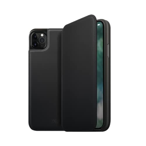 Image of Xqisit Apple iPhone 11 Pro Flip Case Black